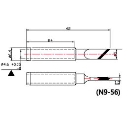 N9-56 grot do lutownicy nóż 5mm ZD-8922 ZD-8936
